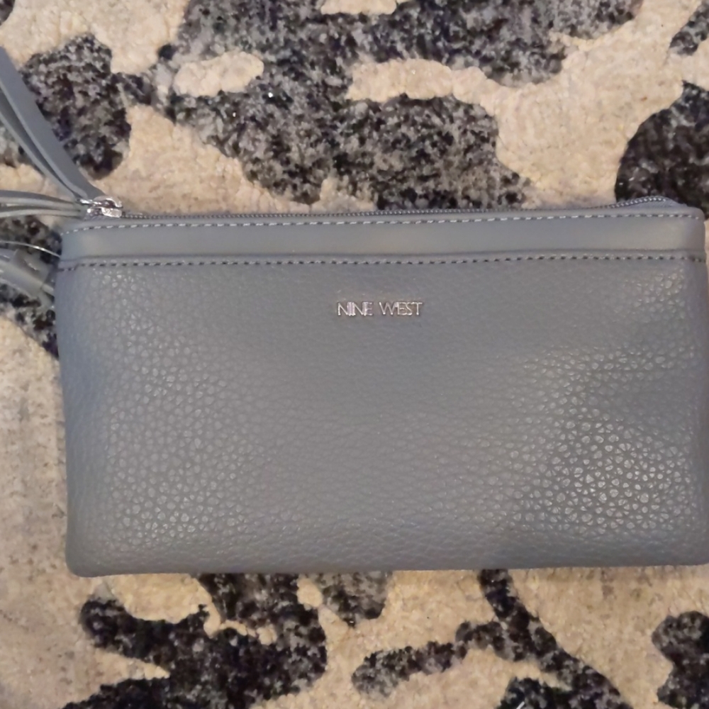 Large gray nine west wrislet